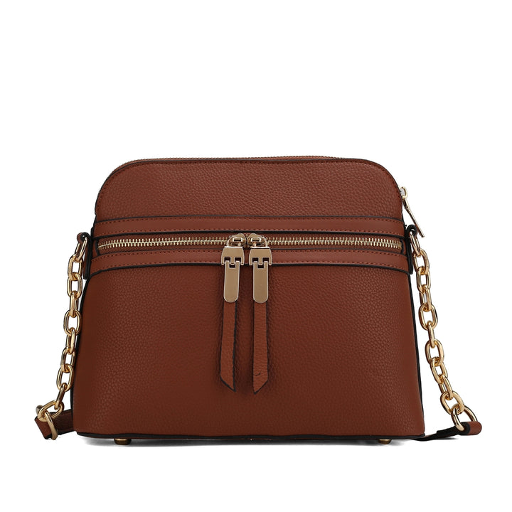 MKFCollection Kelisse Crossbody Bag - Vegan Leather Designer Handbag Image 4