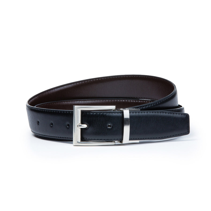 MKFCollection Ali Genuine Leather Mens Belt - Vegan Leather Designer Handbag Image 1