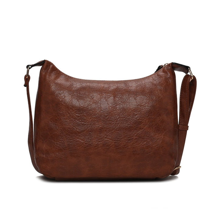 MKFCollection Alia Shoulder Bag - Vegan Leather Designer Handbag Image 3