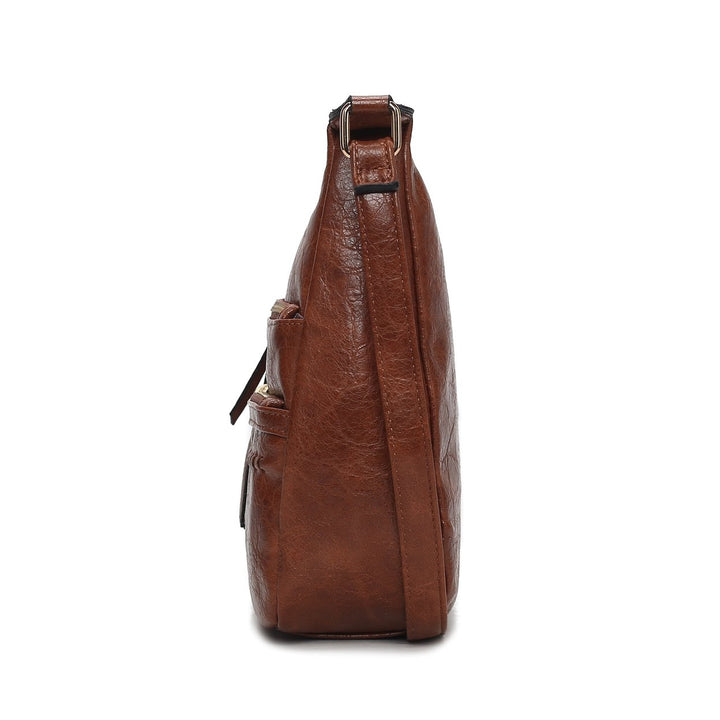 MKFCollection Alia Shoulder Bag - Vegan Leather Designer Handbag Image 4