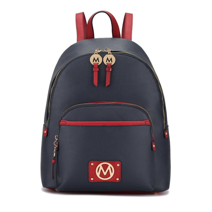 MKFCollection Alice Backpack - Vegan Leather Designer Handbag Image 9