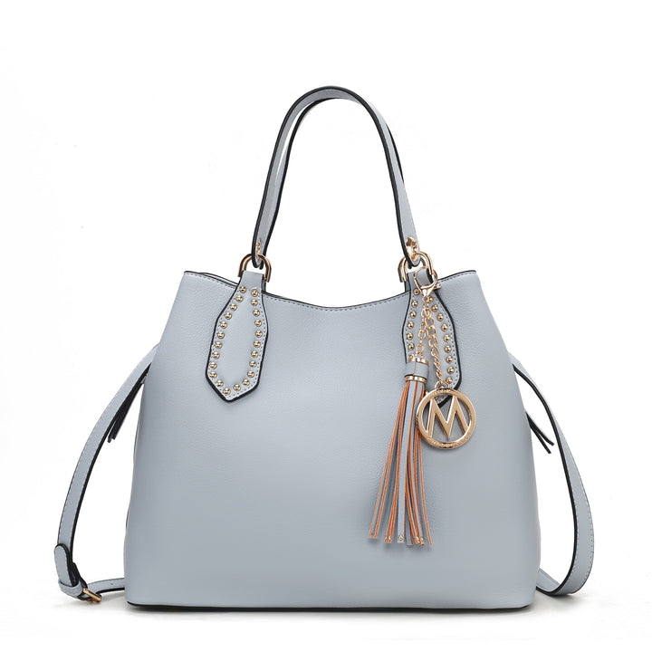 MKFCollection Lana Hobo Bag - Vegan Leather Designer Handbag Image 6