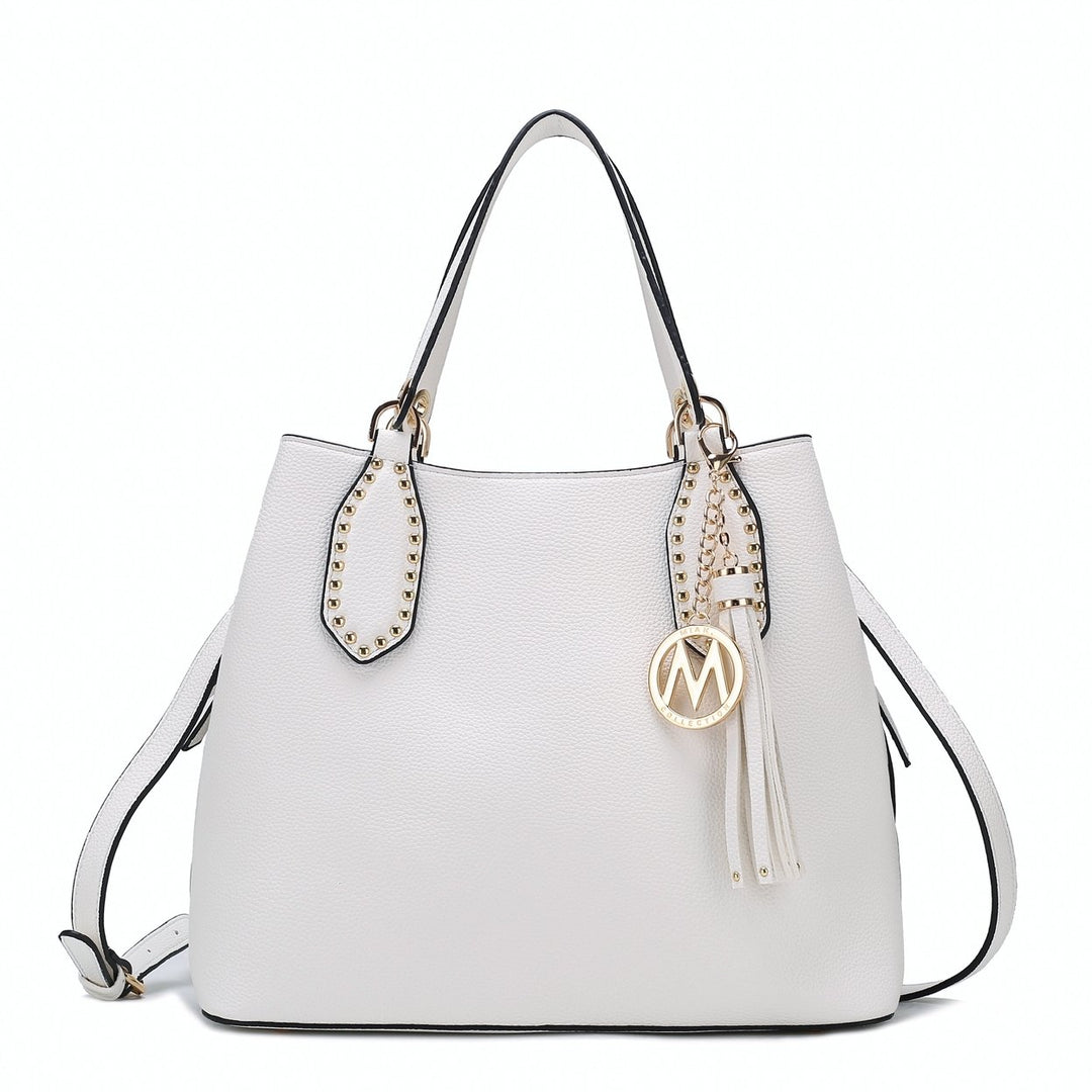 MKFCollection Lana Hobo Bag - Vegan Leather Designer Handbag Image 1