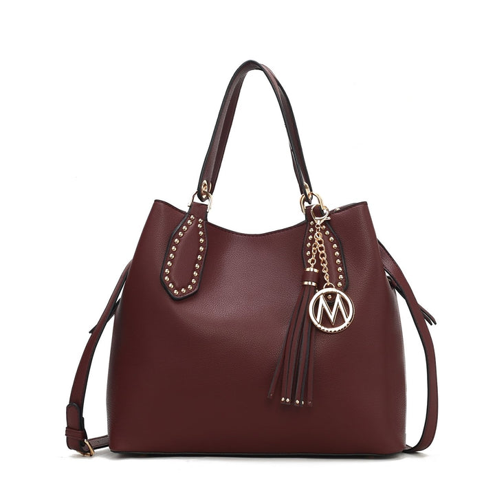 MKFCollection Lana Hobo Bag - Vegan Leather Designer Handbag Image 1