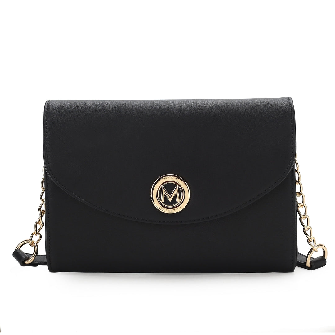 MKFCollection Andra Crossbody Bag - Vegan Leather Designer Handbag Image 6