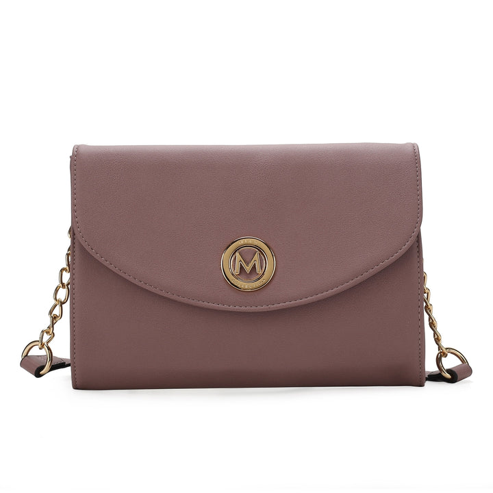 MKFCollection Andra Crossbody Bag - Vegan Leather Designer Handbag Image 9