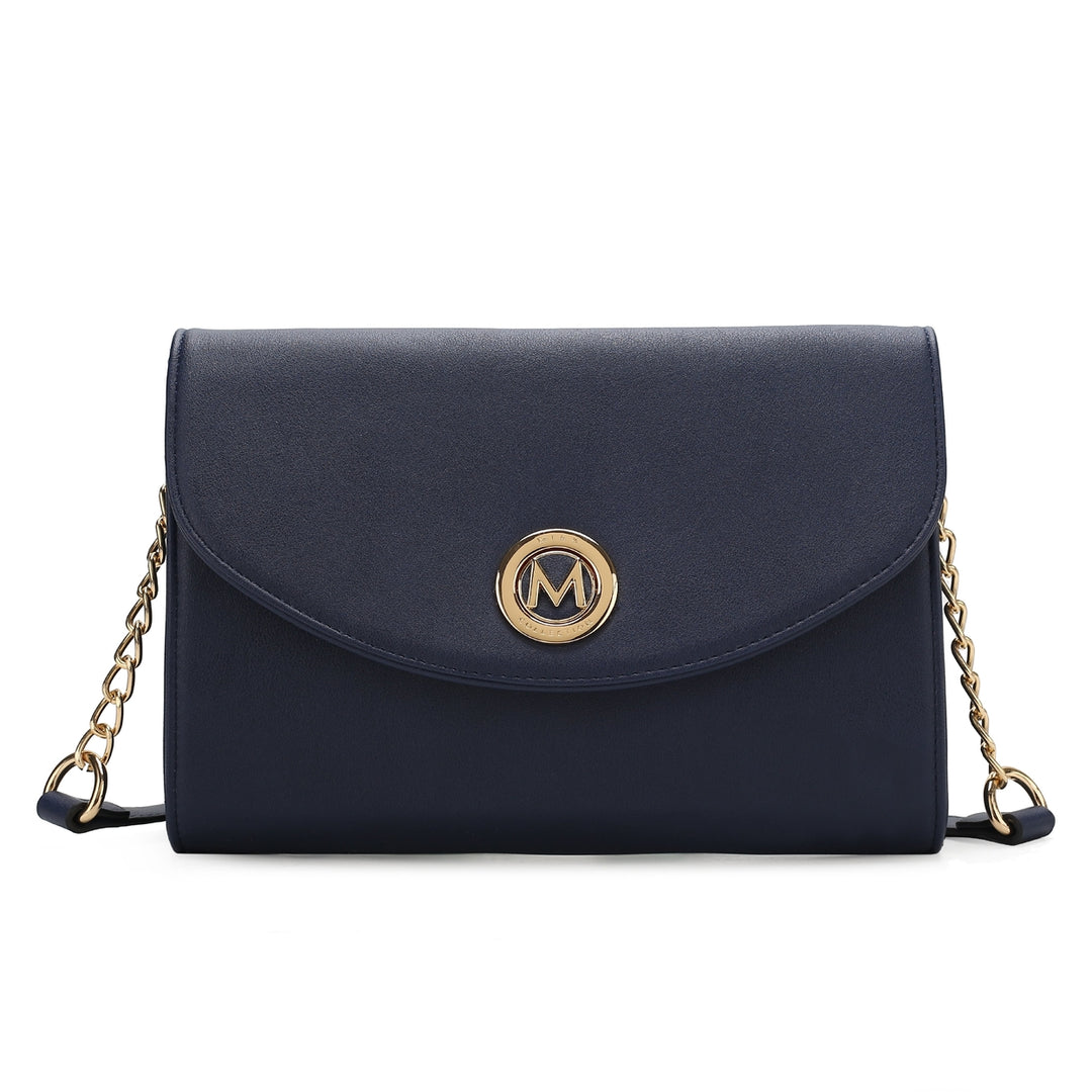 MKFCollection Andra Crossbody Bag - Vegan Leather Designer Handbag Image 10