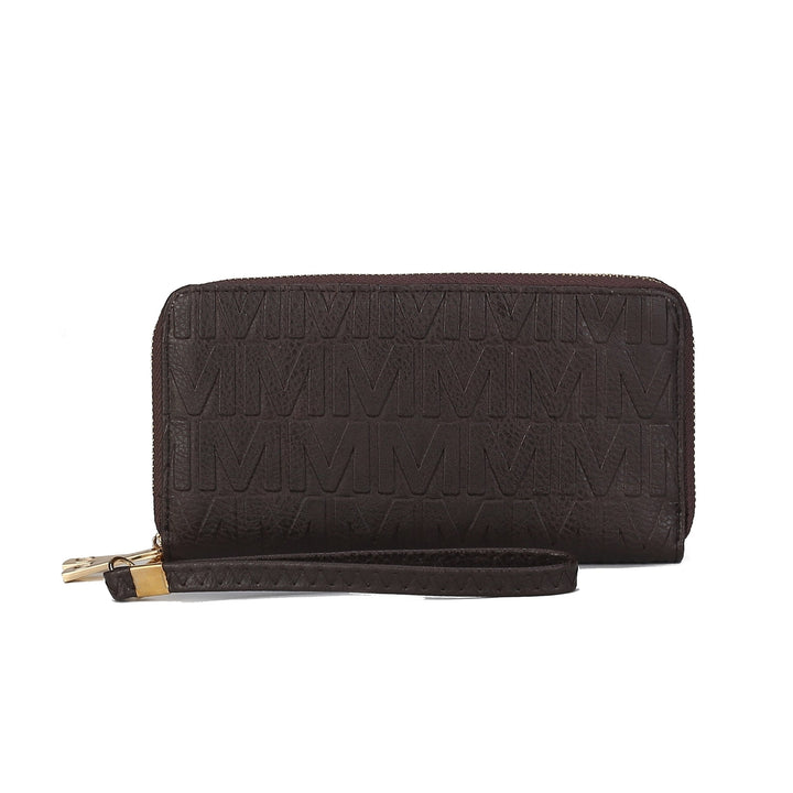 MKFCollection Aurora Signature Wallet - Vegan Leather Designer Handbag Image 6