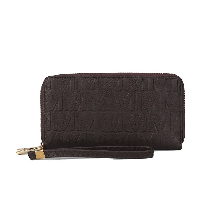 MKFCollection Aurora Signature Wallet - Vegan Leather Designer Handbag Image 1