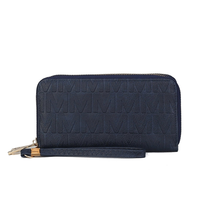 MKFCollection Aurora Signature Wallet - Vegan Leather Designer Handbag Image 8