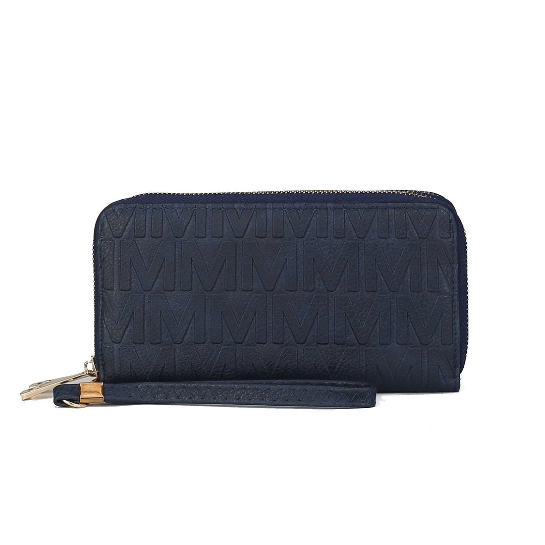 MKFCollection Aurora Signature Wallet - Vegan Leather Designer Handbag Image 1