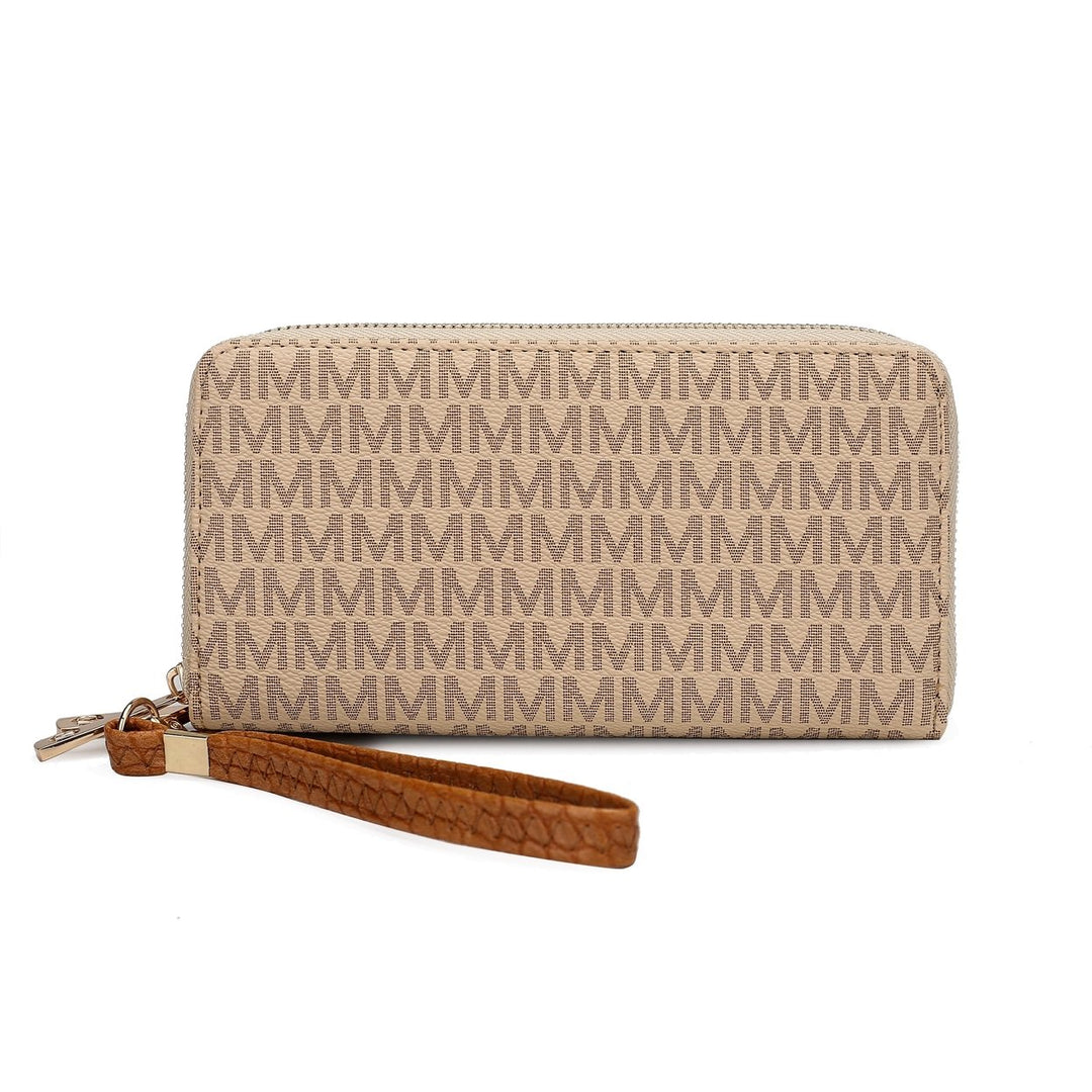 MKFCollection Noemy Signature Wallet - Vegan Leather Designer Handbag Image 1