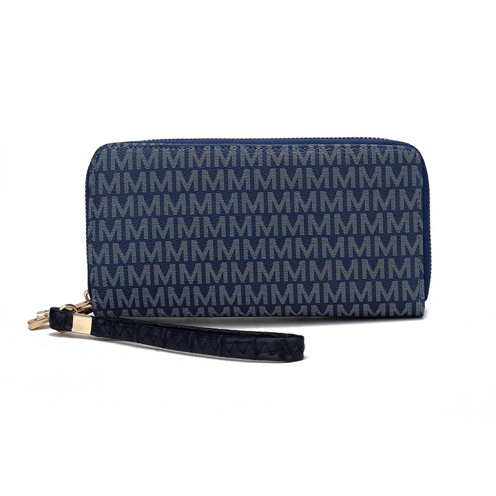 MKFCollection Noemy Signature Wallet - Vegan Leather Designer Handbag Image 4