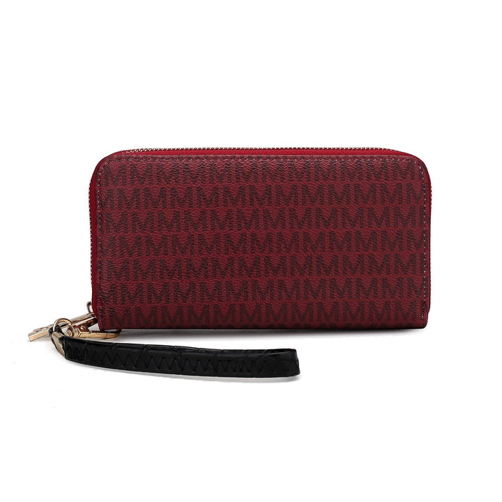 MKFCollection Noemy Signature Wallet - Vegan Leather Designer Handbag Image 1