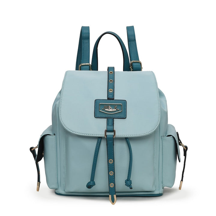 MKFCollection Paula Backpack - Vegan Leather Designer Handbag Image 1