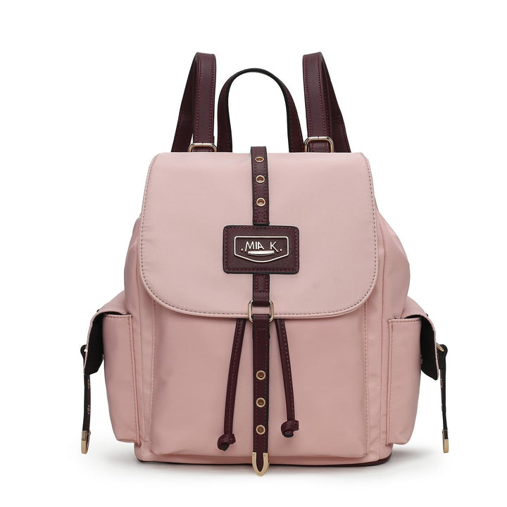 MKFCollection Paula Backpack - Vegan Leather Designer Handbag Image 4