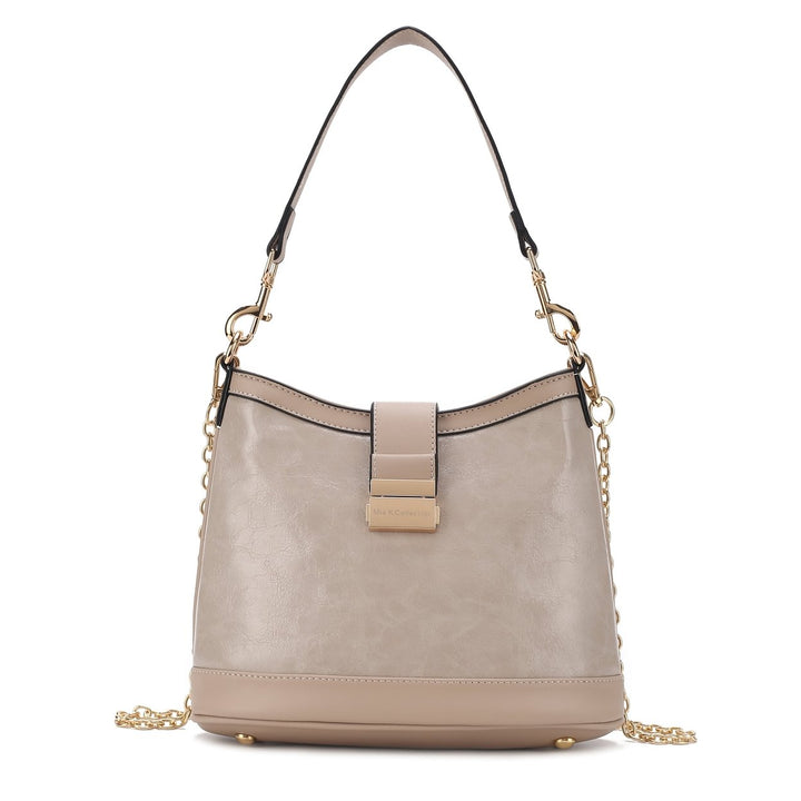 MKFCollection Pilar Shoulder Bag - Vegan Leather Designer Handbag Image 1