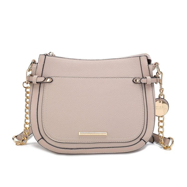 MKFCollection Raelynn Shoulder Bag - Vegan Leather Designer Handbag Image 11