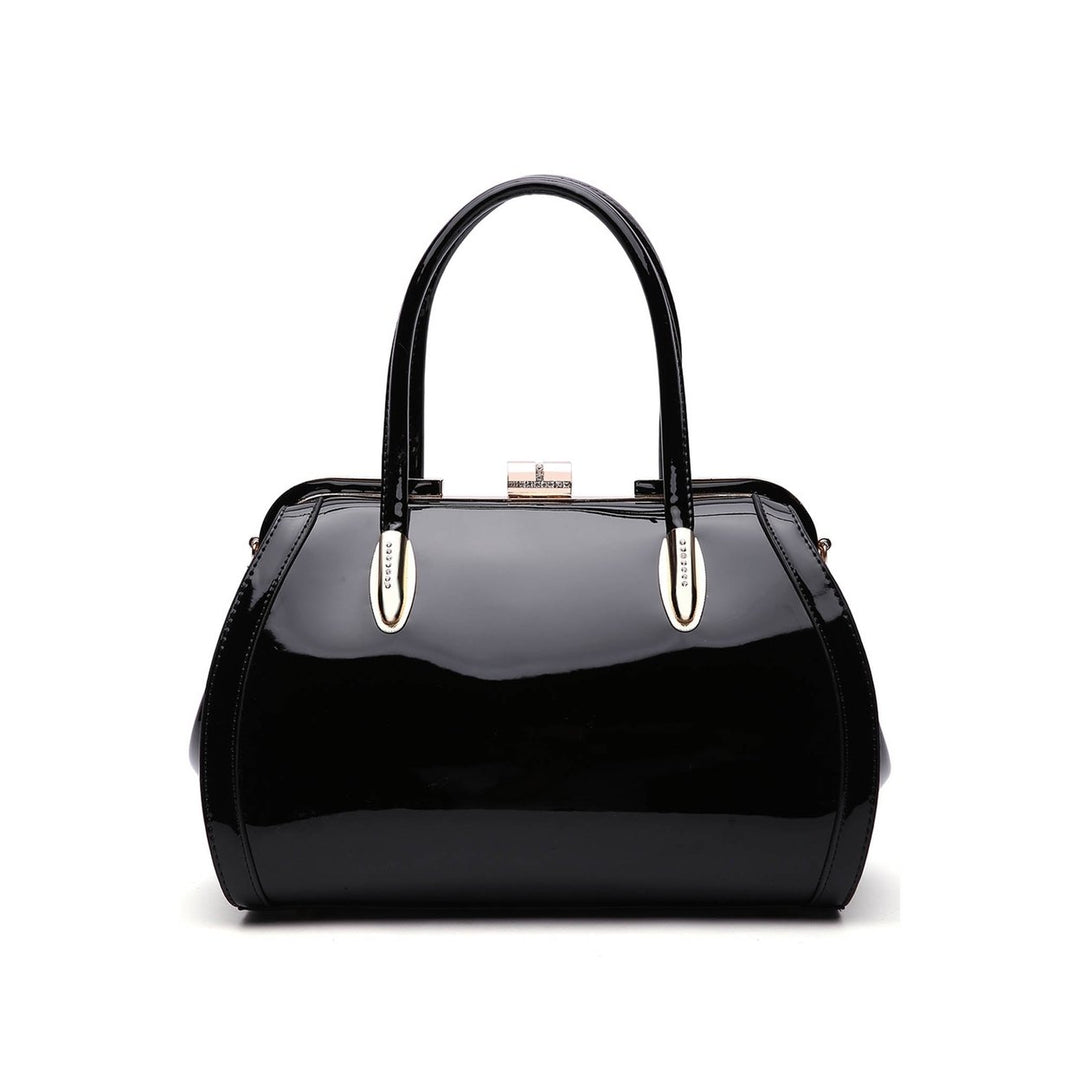 MKFCollection Marlene Shoulder Bag - Vegan Leather Designer Handbag Image 4