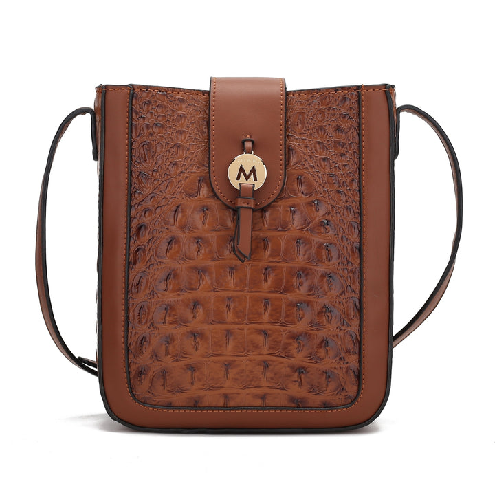 MKFCollection Molly Crossbody Bag - Vegan Leather Designer Handbag Image 4