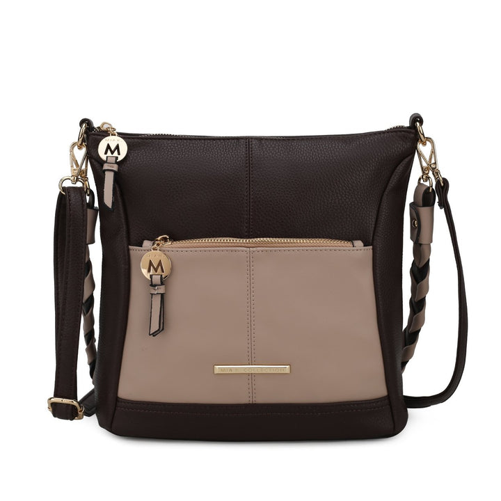 MKFCollection Nala Shoulder Bag - Vegan Leather Designer Handbag Image 1