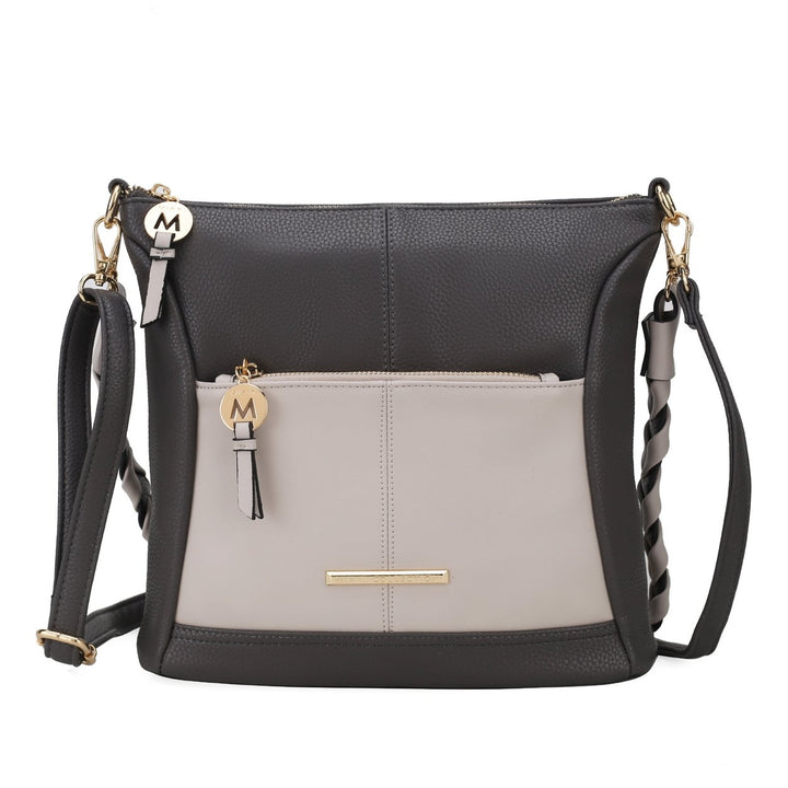 MKFCollection Nala Shoulder Bag - Vegan Leather Designer Handbag Image 9