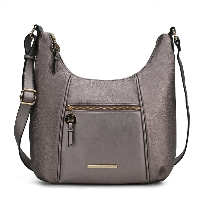 MKFCollection Lavinia Shoulder Bag - Vegan Leather Designer Handbag Image 1