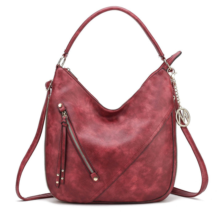 MKFCollection Lisanna Hobo - Vegan Leather Designer Handbag Image 1