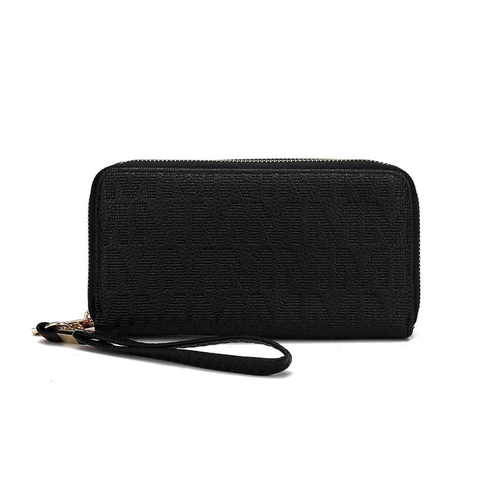 MKFCollection Lisbette Signature Wallet - Vegan Leather Designer Handbag Image 2