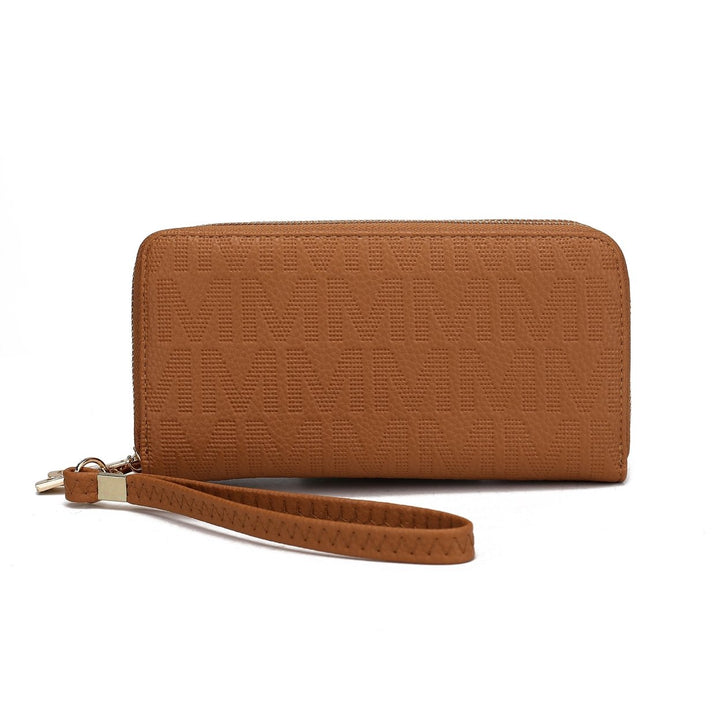 MKFCollection Lisbette Signature Wallet - Vegan Leather Designer Handbag Image 9