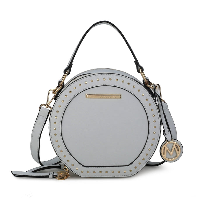 MKFCollection Lydie Crossbody Bag - Vegan Leather Designer Handbag Image 2