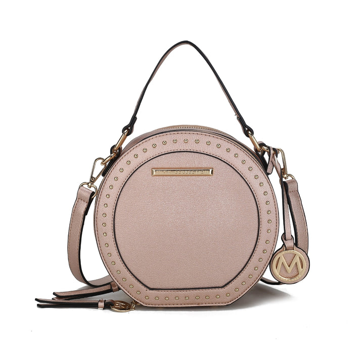 MKFCollection Lydie Crossbody Bag - Vegan Leather Designer Handbag Image 10