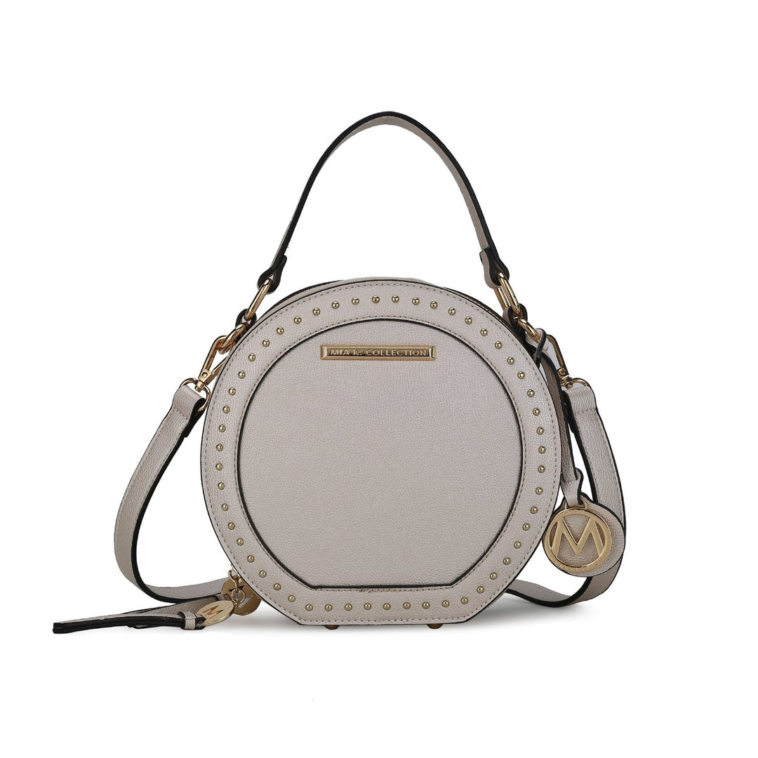 MKFCollection Lydie Crossbody Bag - Vegan Leather Designer Handbag Image 1