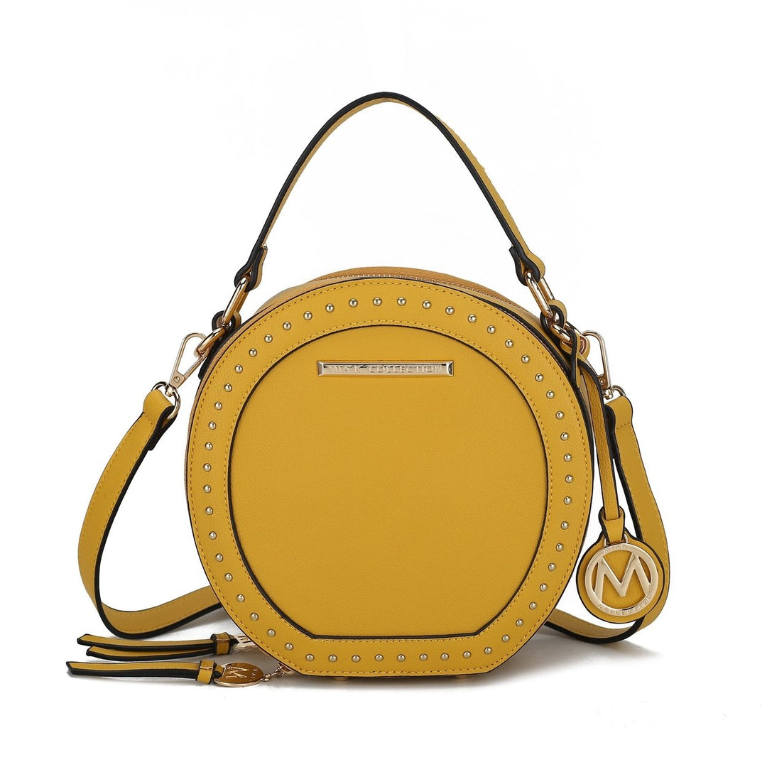 MKFCollection Lydie Crossbody Bag - Vegan Leather Designer Handbag Image 1