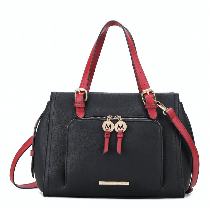 MKFCollection Maisie Shoulder Bag - Vegan Leather Designer Handbag Image 3