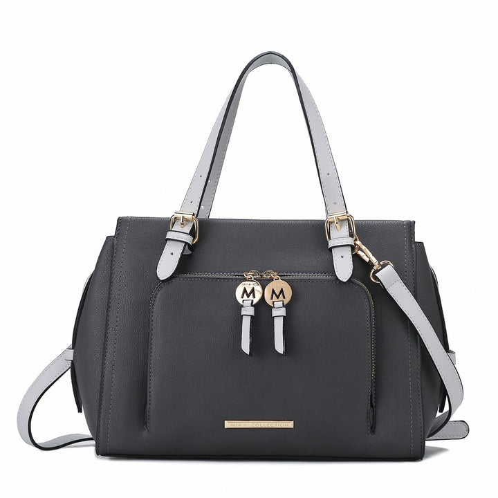 MKFCollection Maisie Shoulder Bag - Vegan Leather Designer Handbag Image 7