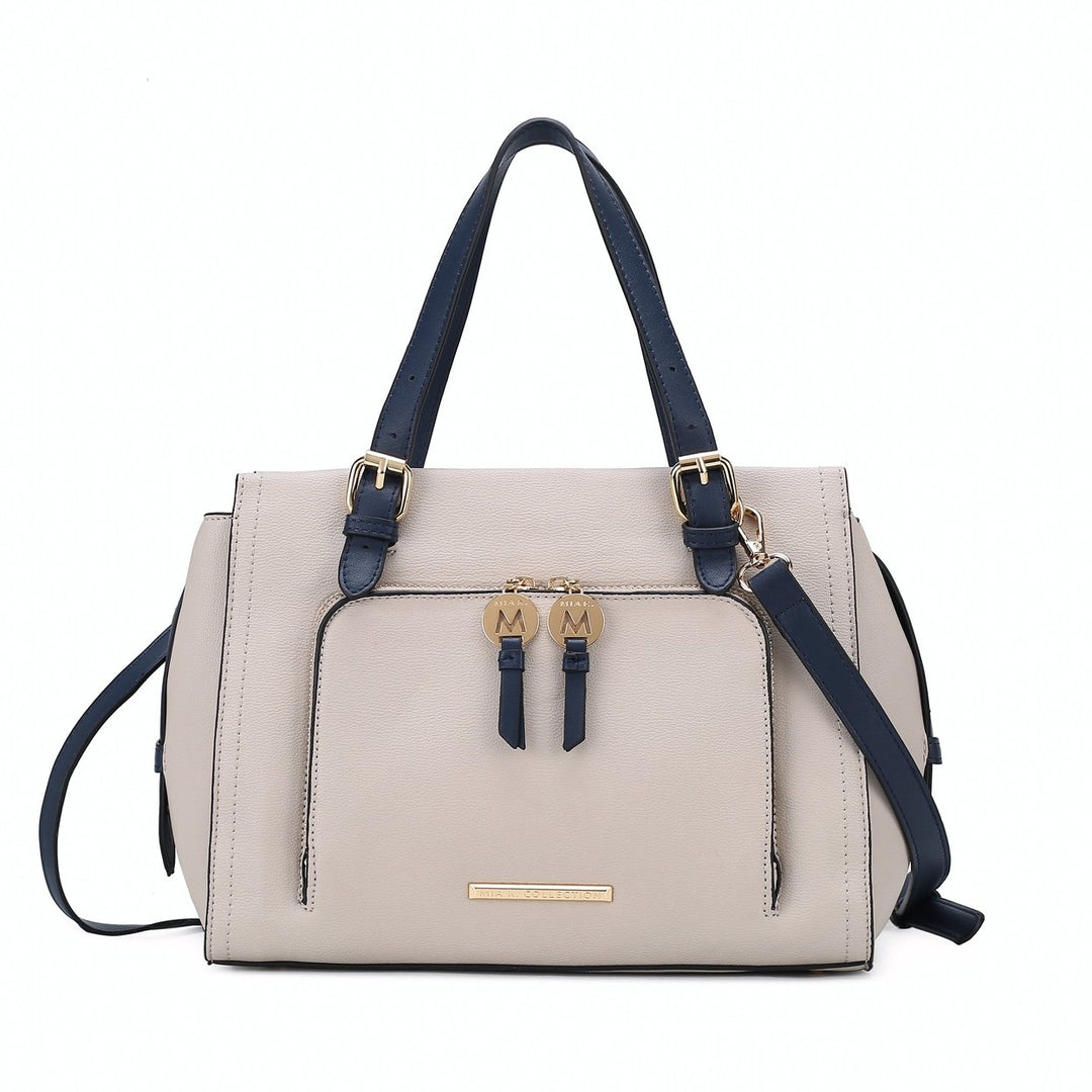 MKFCollection Maisie Shoulder Bag - Vegan Leather Designer Handbag Image 9