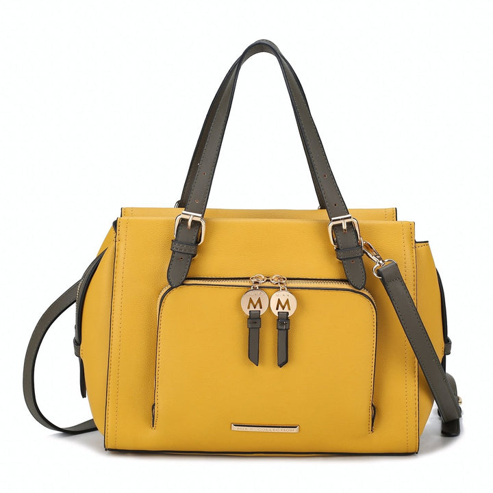 MKFCollection Maisie Shoulder Bag - Vegan Leather Designer Handbag Image 1