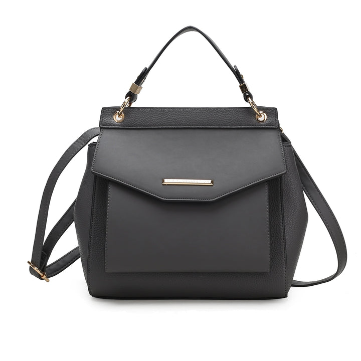 MKFCollection Vida Shoulder Bag - Vegan Leather Designer Handbag Image 4