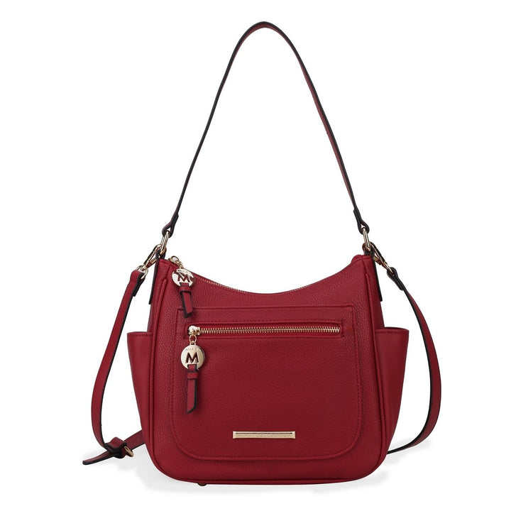 MKFCollection Wally Shoulder Bag - Vegan Leather Designer Handbag Image 1