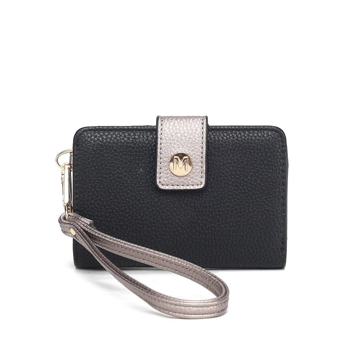 MKFCollection Shira Wristlet - Vegan Leather Designer Handbag Image 2