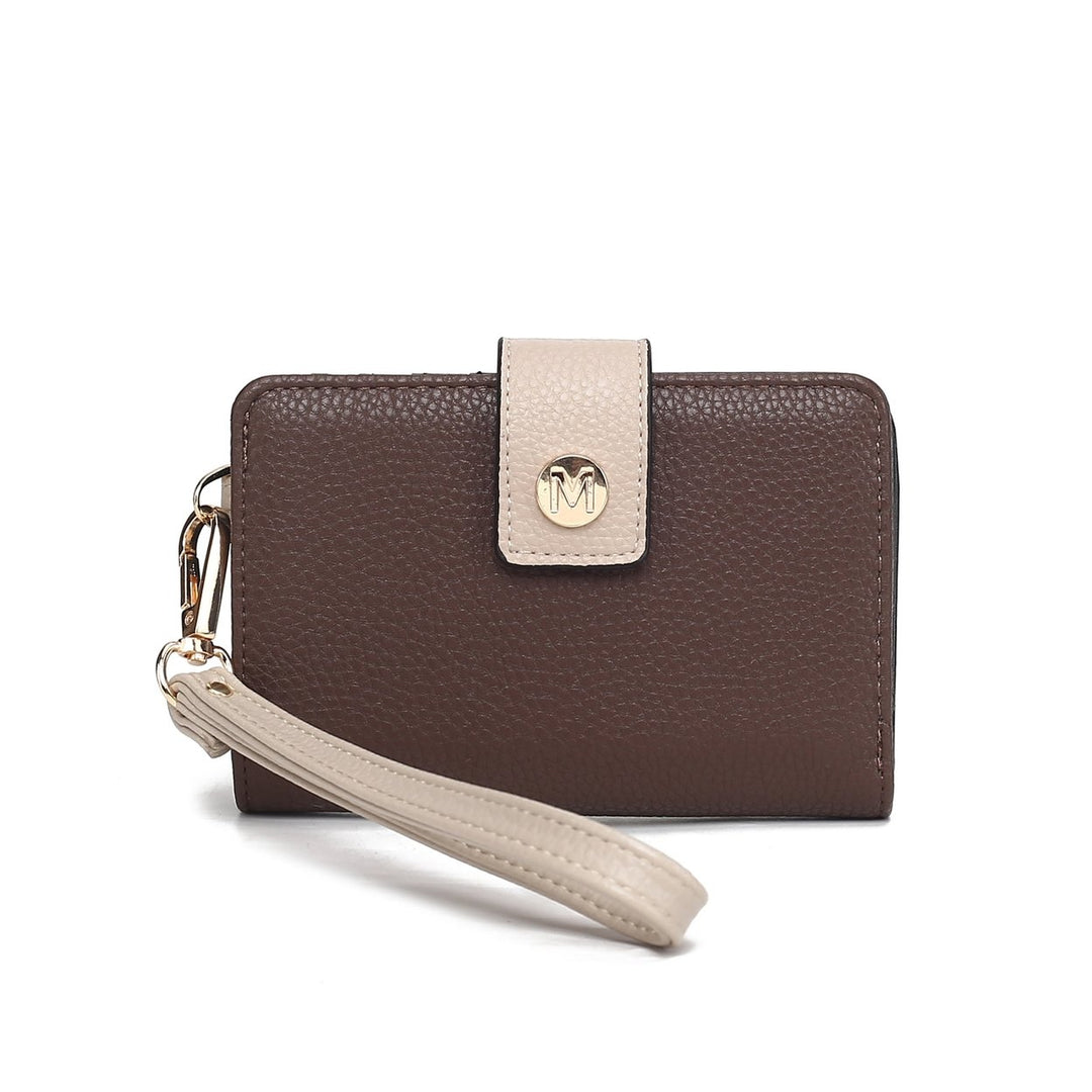 MKFCollection Shira Wristlet - Vegan Leather Designer Handbag Image 3