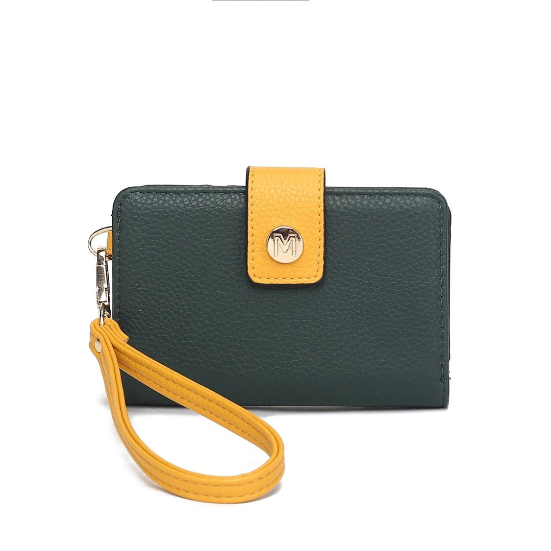 MKFCollection Shira Wristlet - Vegan Leather Designer Handbag Image 7