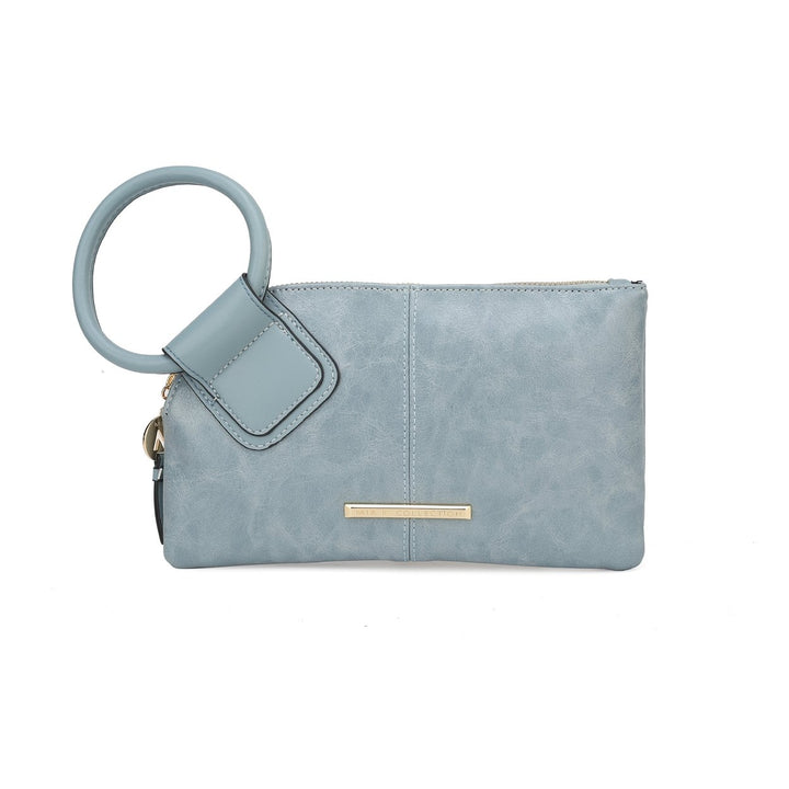 MKFCollection Simone Clutch/Wristlet - Vegan Leather Designer Handbag Image 4