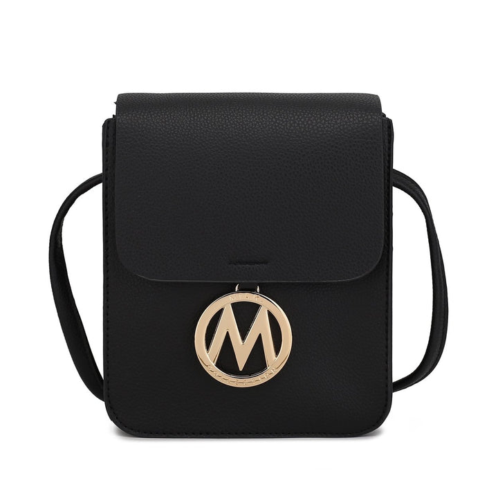 MKFCollection Skylar Crossbody Bag - Vegan Leather Designer Handbag Image 1