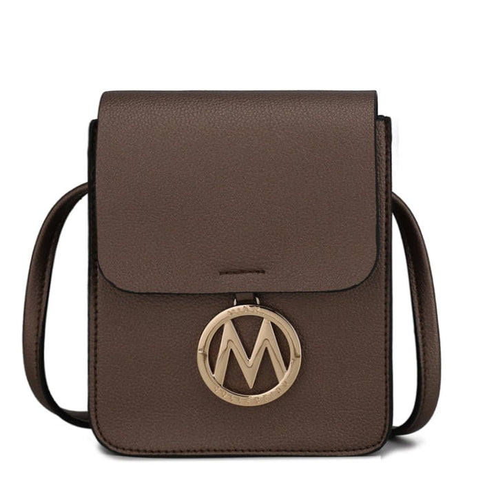 MKFCollection Skylar Crossbody Bag - Vegan Leather Designer Handbag Image 1