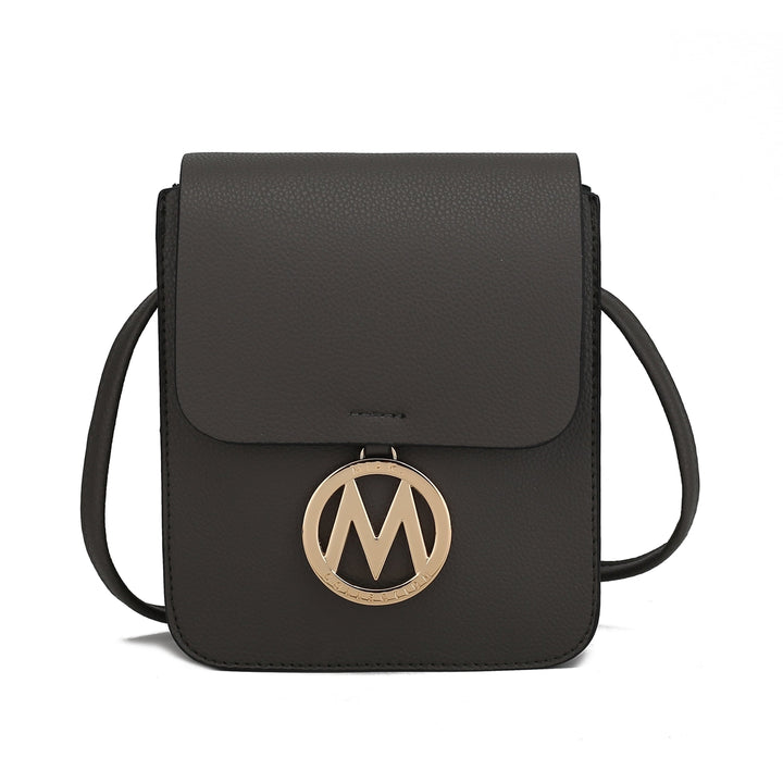 MKFCollection Skylar Crossbody Bag - Vegan Leather Designer Handbag Image 6