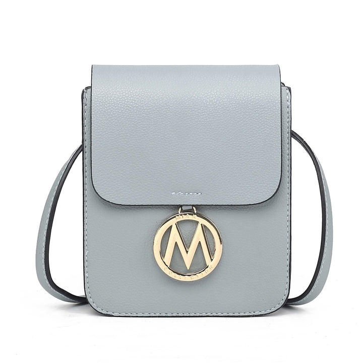 MKFCollection Skylar Crossbody Bag - Vegan Leather Designer Handbag Image 7