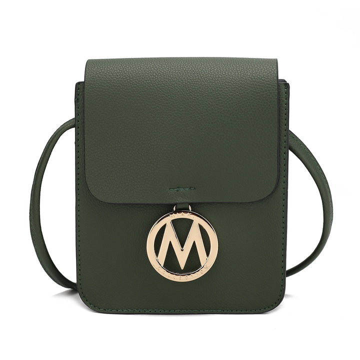 MKFCollection Skylar Crossbody Bag - Vegan Leather Designer Handbag Image 12