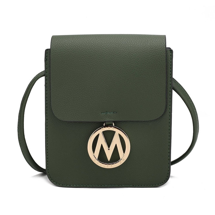 MKFCollection Skylar Crossbody Bag - Vegan Leather Designer Handbag Image 1